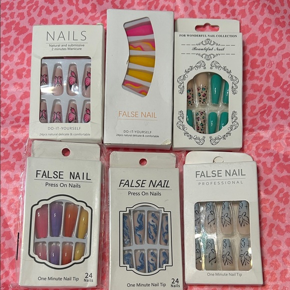 Other - Colorful Press-On Nail Set